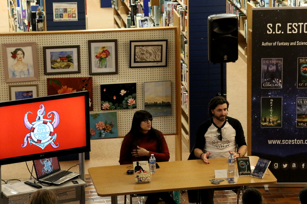 Panel with Vanessa Hawkins at Fog City Comic Con 2019